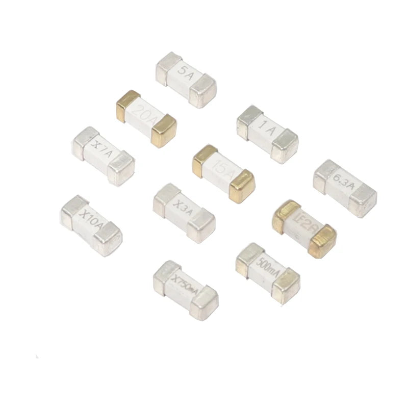 【30-10PCS】1808 SMD Fast Blow Fuse 0.5A 0.75A 1A 2A 3A 4A 5A 6.3A 7A 8A 10A 15A 20A 25A 30A 1808 Fuse Holder