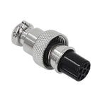 5/10/100Sets GX16 Aviation Plug Scoket Connector 2pin 3pin 4pin 5pin 6pin 7pin 8pin 9pin 10pin Nut Type Male Female Butting