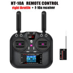 Hotrc  HT-10A/HT-8A HT10A 2.4Ghz 10CH/ 8CH  Remote Controller F-10A Receiver For RC Airaft Vehicle Boat Drone Accessories Parts