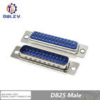 DB15 DB25 DB9 DB37 Parallel Serial Port Fmale/Male Solder Connector+Plastic Assemble Shell Cover 37 9 15PIN VGA Adapter