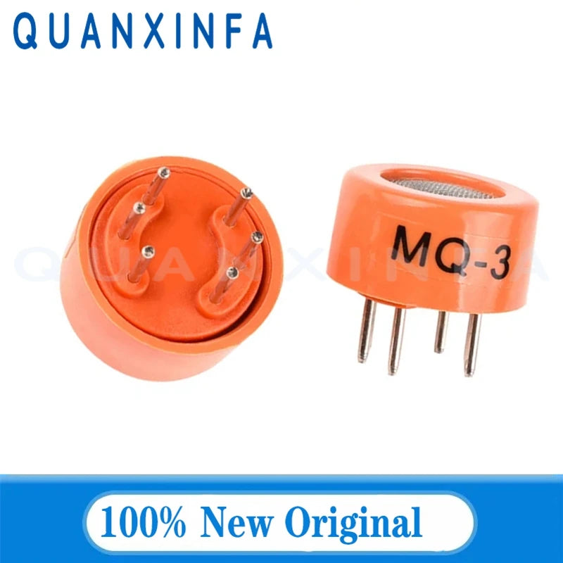 2PCS MQ-2 MQ-3 MQ-4 MQ-5 MQ-6 MQ-7 MQ-8 MQ-9 MQ-135 Sensor Detects Smoke methane liquid gas sensor module Arduino