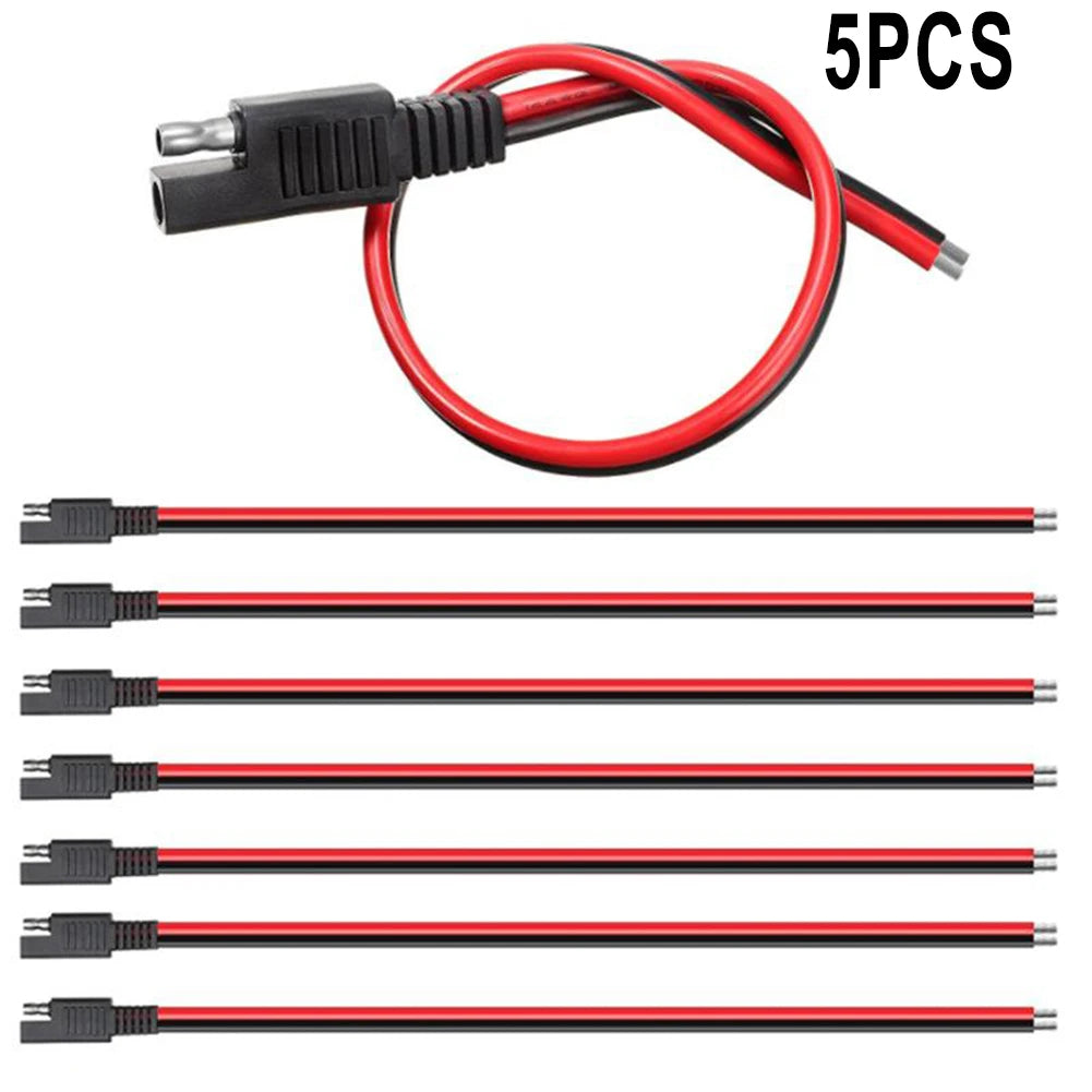 5pcs Below 36v for sae Extension Cord Battery for charger 15/30cm 5PCS Battery for charger Connector High Quality Power