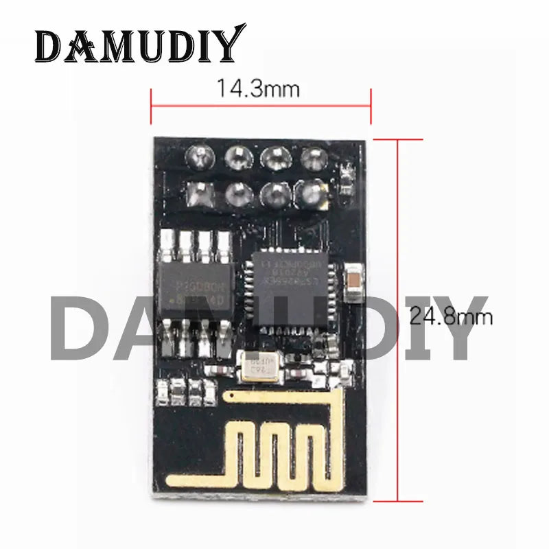 5/10pcs Upgraded version ESP-01 serial ESP-01S ESP8266 WIFI wireless module wireless transceiver ESP01 ESP8266-01