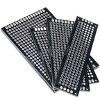 20pcs/lot 2X8 3X7 4X6 5X7 PCB Prototype Board Circuit Protoboard Universal Stripboard Prototyping Veroboard 5Pcs Each Value