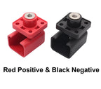 OMCH Red/Black Through Wall Type Copper Terminal Connector 120A 200A High-Current Lithium Battery Energy Storage Terminal