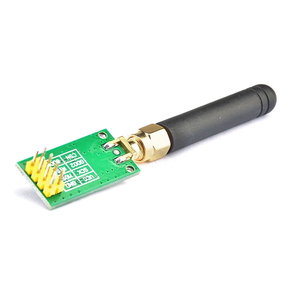 433 MHz Wireless Transceiver CC1101 with Antenna, RF Transceiver Module, 1.8–3.6V Long-Range Transmission Module