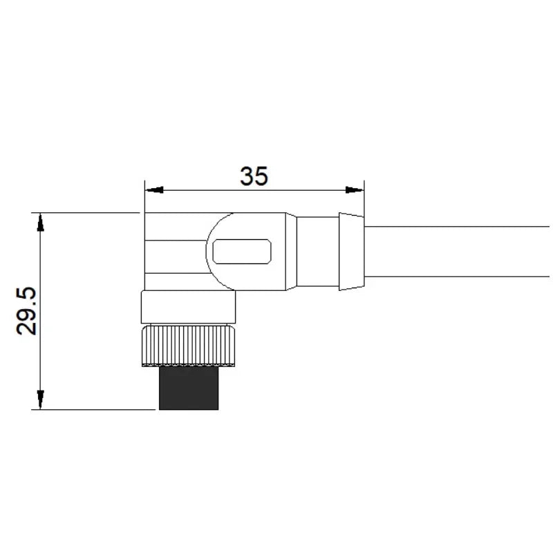 GX12 2 3 4 5 6 Pin Aviation Connector Cable Straight Elbow Male Female Molded Plug Wire 1/3/5 Meters Waterproof Extension Line