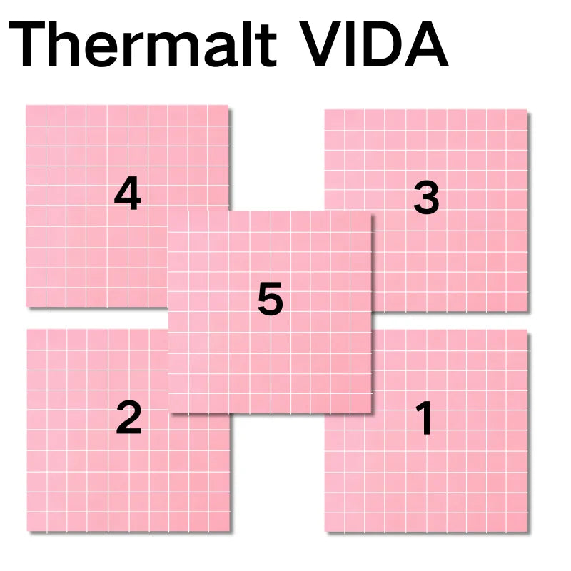 100pcs High Performance 21 W/mK 0.5/1.0/1.5/2.0/2.5mm Thermal Pad GPU CPU Heatsink Cooling Conductive Silicone Pad