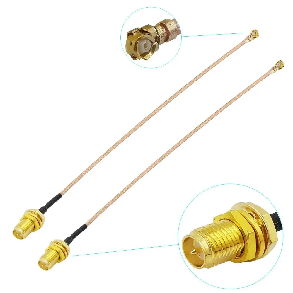1Pcs 30cm SMA to IPX Cable RF1.13 RG178 Pigtail Jumper Cable RP SMA Female U.FL IPX RP SMA Female Adapter