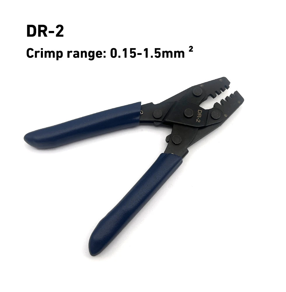 DR-1/DR-2 Crimping Tool for Molex, Delphi, Deutsch, AMP/Tyco, PC/Computer, Automotive, Weather Pack Metri-Pack Connectors
