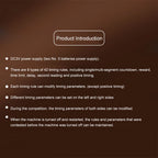 Chess Clock Professional Chess Digital Timer Multipurpose Chess Competition Game Stopwatch with Basic Bonus Count Up Down Timer