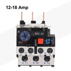 Thermal Overload Motor Relay 3 Phase AC 50Hz/60Hz FR NR2-25 IP20 Plug-in With Indicator Light For CJX2 Series Contactors