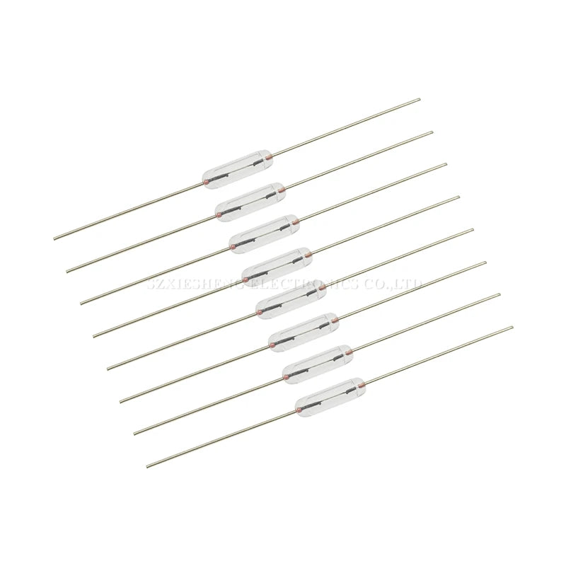 100PCS 3*10MM Fast-Blow Glass Tube Fuse with Lead Wires 0.5A 1A 1.5A 2A 2.5A 3A 4A 5A 250V Axial Fast Glass Fuse with Lead Wire