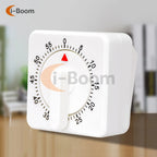 60 Minutes Kitchen Timer Count Square Cooking Up Alarm Sleep Temporizador Clock Mechanical Stopwatch Alarm Down Office Meeting