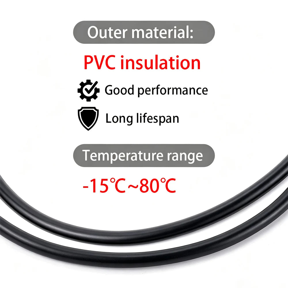 Solar Connection Line XT60 Male/Female Connector To DC5521 18AWG Power Cable Adaptor For Car Battery Charging Adapter Cables
