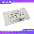 50Pcs 2512 SMD Resistor Kit 10Values×5Pcs 1% Precision 0.01R-1R Assorted Resistors