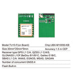 QUESCAN Ublox M10 M9 10Hz GPS Module GNSS Galileo BeiDou GLONASS QZSS SBAS ESP32 Arduino STM32 NMEA GPS Receiver ublox10 ublox9