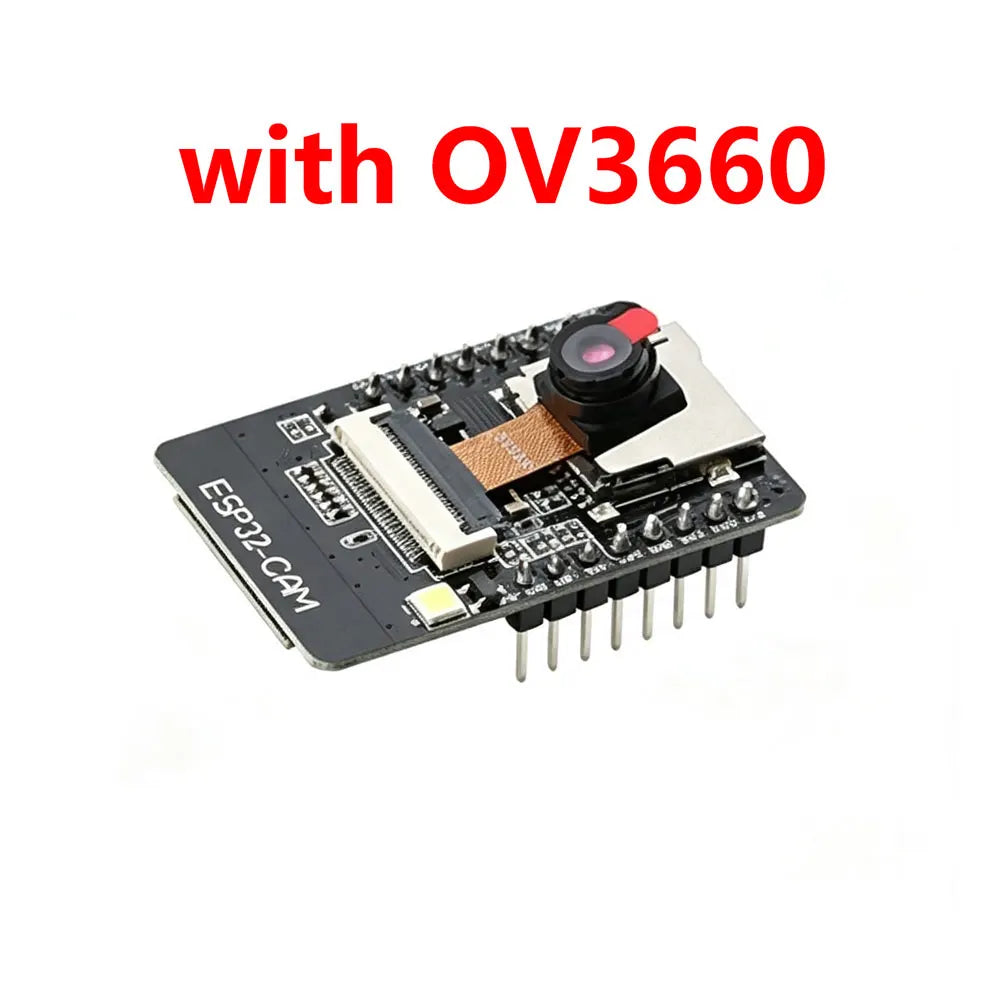 ESP32-CAM ESP32-CAM-MB MICRO TYPE-C USB ESP32 Serial to WiFi ESP32 CAM Development Board CH340 5V Bluetooth+OV3660 Camera