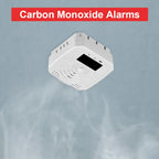 Digital CO Detector Battery Powered Mini CO Sensor Sound Light Warning CO Gas Monitor Alarm Home Safety
