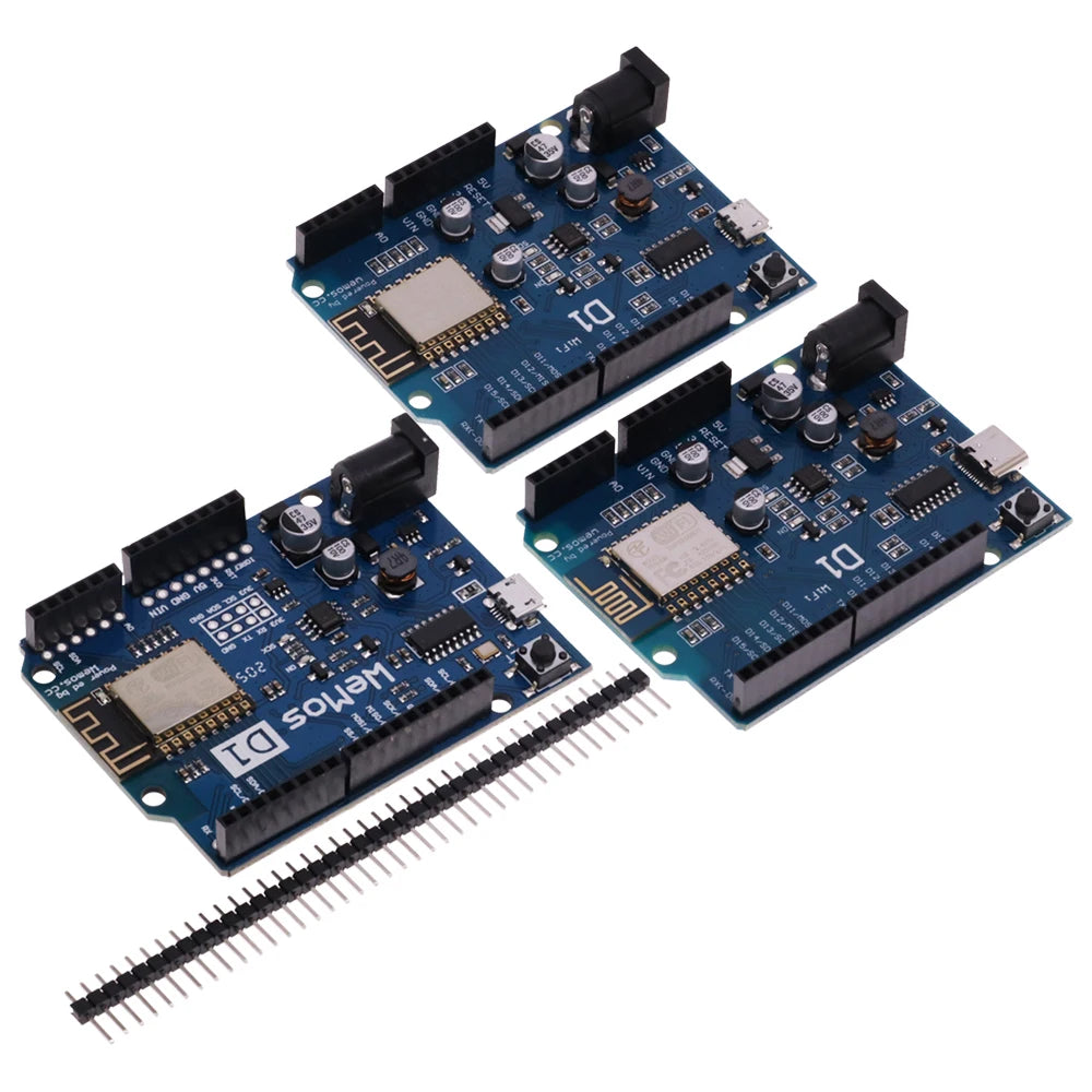 ESP-12E WeMos D1 R2 UNO R3 CH340 CH340G WiFi Development Board Based ESP8266 Shield Smart Electronic For Arduino Compatible IDE