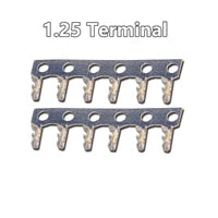 50pcs Micro JST MX1.25 Straight needle/curved needle Connector 2Pin~12Pin Male Pin Header Right Angle 90°/180° 1.25mm Pitch