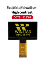 Winstar WEO012864G 31P COG Graphic SPI/I2C/6800/8080 SSD1309 3V 2.42 inch OLED Display 2.42" 128x64