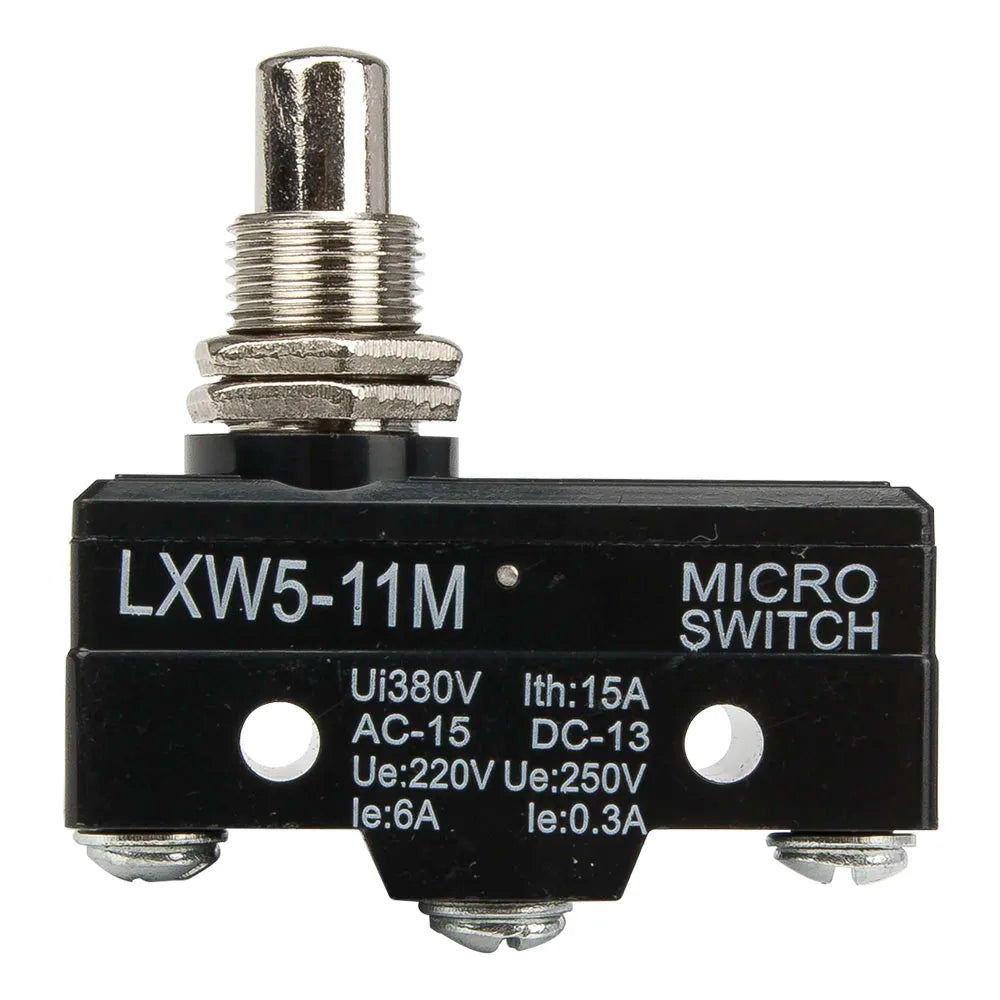 10pcs/lot LXW5-11M panel mount plunger micro switch LXW5 series reset limit switch momentary travel switch