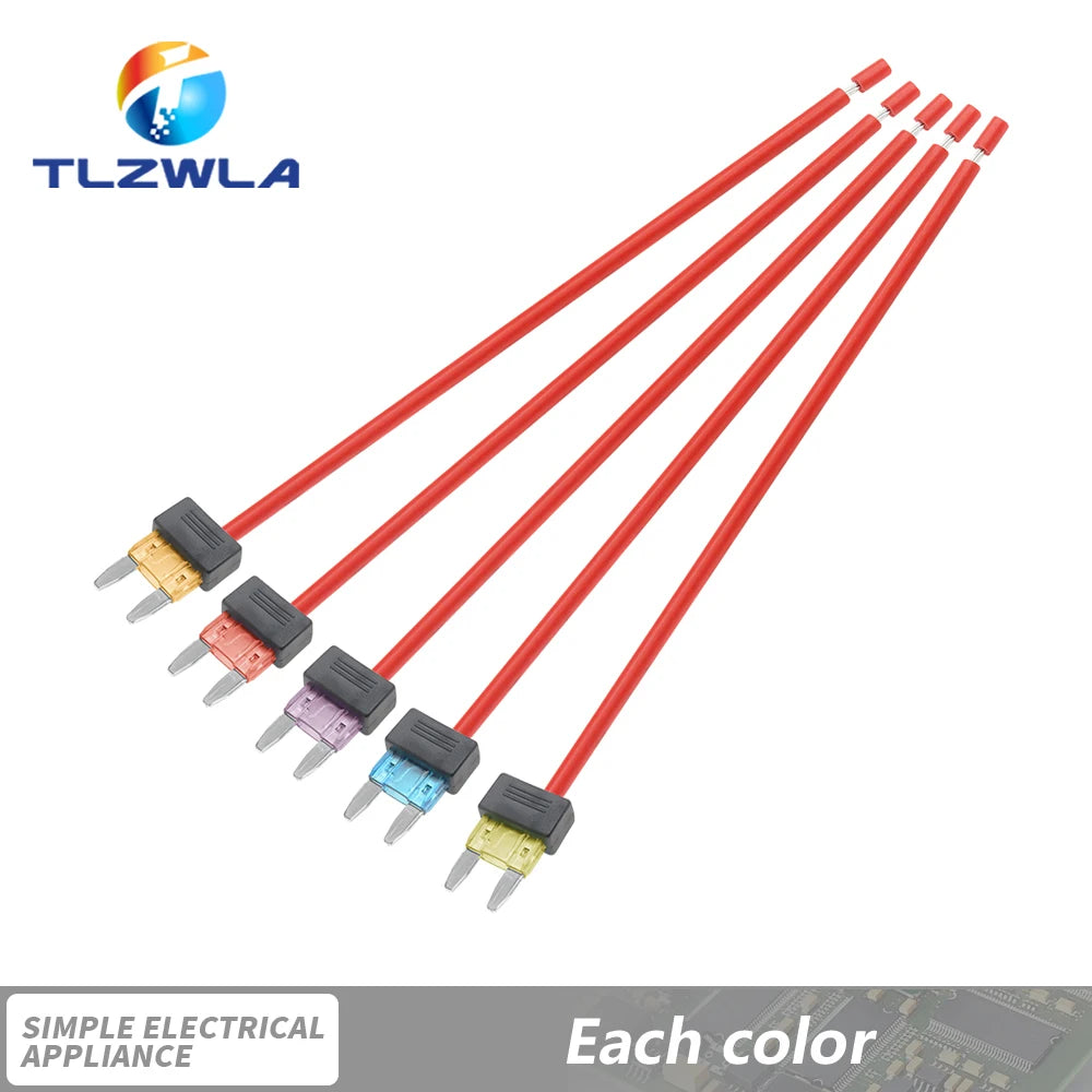 12V 3A 5A 10A 15A 20A Car Fuse Holder Add-a-circuit TAP Adapter Mini ATM APM Blade MINI Simple Safety Device