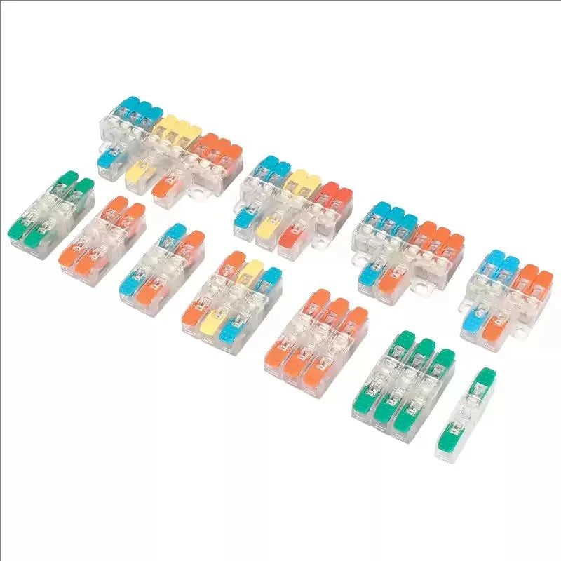 Fast Wiring Wire Connectors Splitter Terminal Blocks Quick Plug-in Connector Conductor Cable Junction Box