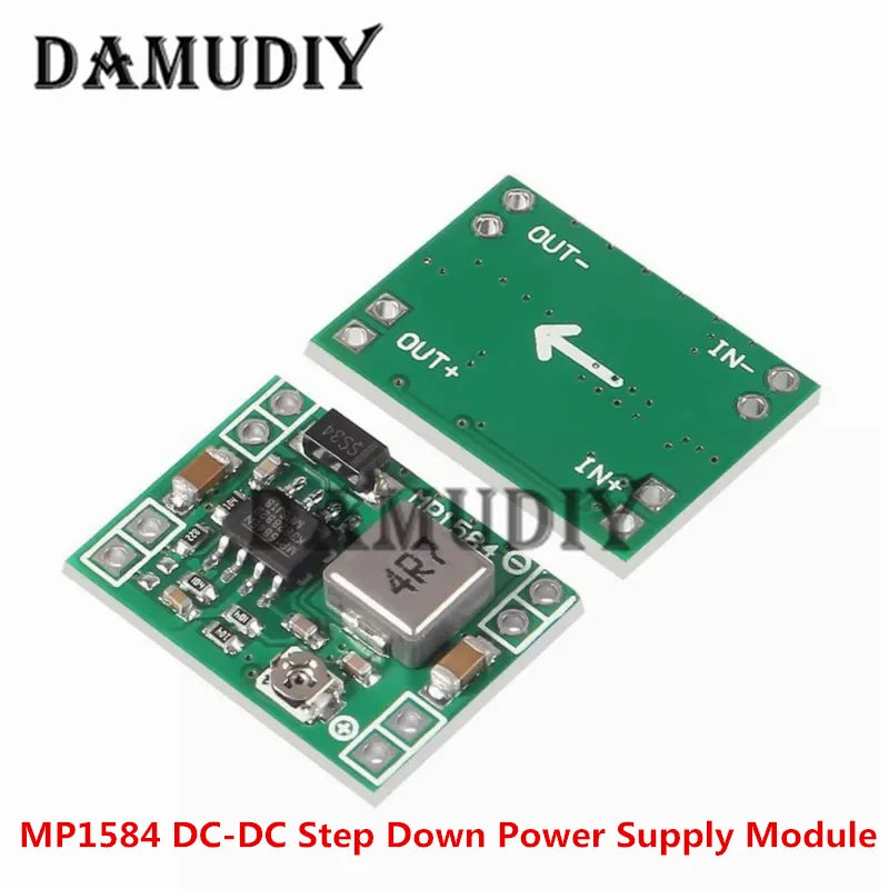 10PCS MP1584 DC-DC Step Down Power Supply Module MP1584EN 3A Adjustable Buck Converter for Arduino Replace LM2596 9V 12V 5V 3.3V