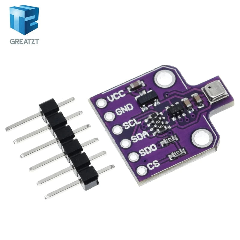 GREATZT BME680 Digital Temperature Humidity Pressure Sensor CJMCU-680 High Altitude Sensor Module Development Board For DIY