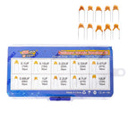 10Values 0.15UF 0..22UF 0.33UF monolithic ceramic capacitor 0.1UF-10UF kit  0.47UF 0.68UF 1UF 2.2UF 4.7UF each 50PCS