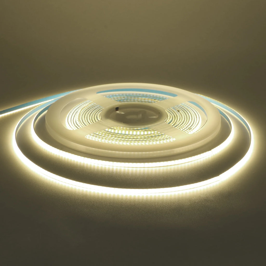 5V COB LED Strip 3mm 5mm 8mm Width 320LEDs/m High Density COB LED Tape AA Battery Powered Linear Lighting White Red Green Blue