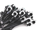 1PC RJ45 8p8c Waterproof Connector, RJ45 male to female, 15cm cable,Panel Mount type,zinc alloy body+PA6 plastic+copper contact