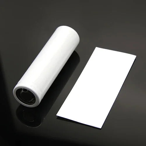 20/100/500pcs 18650 PVC Heat Shrink Wrap Pre-cut Insulated Wrapping Sleeving Shrinkable Heat-shrink Tubing Battery Film Case