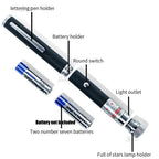 (Do not provide batteries) Green Red Laser Pointer Teaching Tool Pet Automatic Cat Toys Laser Focus Lazer Pen Combination