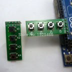 2pcs 4 Key MCU Keyboard Matrix for Arduino MEGA2560 DUE Button Banana Pi Breadboard Switch FPGA CPLD STM32