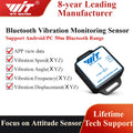 WitMotion WTVB01-BT50 Bluetooth 50m Multi-connected Vibration Sensor, 3-axis Vibration Displacement + Speed + Amplitude+Angle