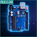 For the Improved Version of the Arduino Uno R3 Development Board, the ATmega328P Microcontroller Module Serves as the Main Contr