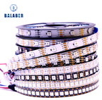 WS2815 DC12V RGB LED Strip 5050 30/60/144LEDs/m Breakpoint Resume Individually Addressable Black White PCB IP30 IP65 IP67 Dream