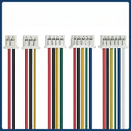 10pcs MX1.25mm 2/3/4/5/6/7/8/9/10/11/12Pin Electronic Terminal Wire Cable Connector 28AWG Plug 10CM/20cm/30CM Long