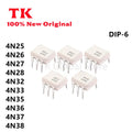 20Pcs New 4N25 4N26 4N27 4N28 4N32 4N33 4N35 4N36 4N37 4N38 DIP6 Optocoupler chip In Stock 100% Quatily