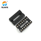 10PCS IC Sockets DIP6 DIP8 DIP14 DIP16 DIP18 DIP20 DIP24 DIP32 DIP28 DIP40 pins Connector DIP Socket 6 8 14 16 18 20 24 28 40Pin