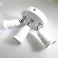 3/5/9 Heads 360D Adjustable Screw Ceiling Mount E26 E27 LED Lamp Base Light Bulb Socket Holder Adapter Converter Splitter