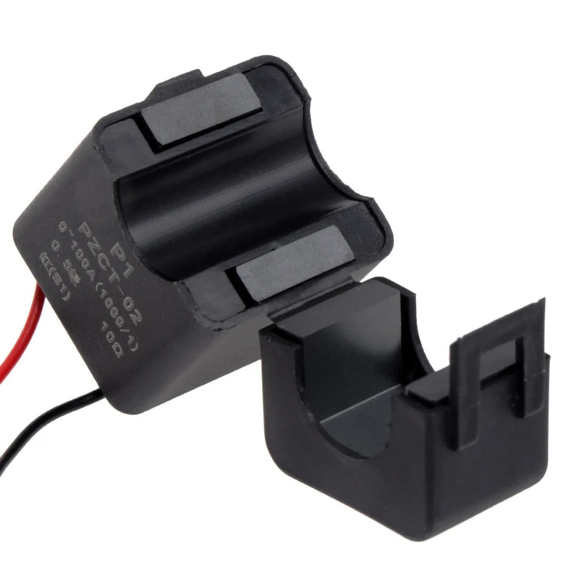 PZCT-02 Split Core Current Coil for 100A Amp Energy Meter Measuring Building Electricity Consumption