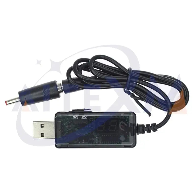 USB Boost Converter DC 5V to 9V 12V USB Step-up Converter Cable + 3.5x1.35mm Connecter For Power Supply/Charger/Power Converter