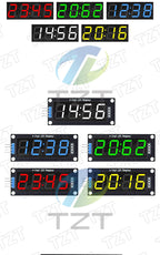TM1637 LED Display Module for Arduino 4 Digit Tube 7 Segment 0.56 inch Time Clock Indicator Module Red Blue Green Yellow White