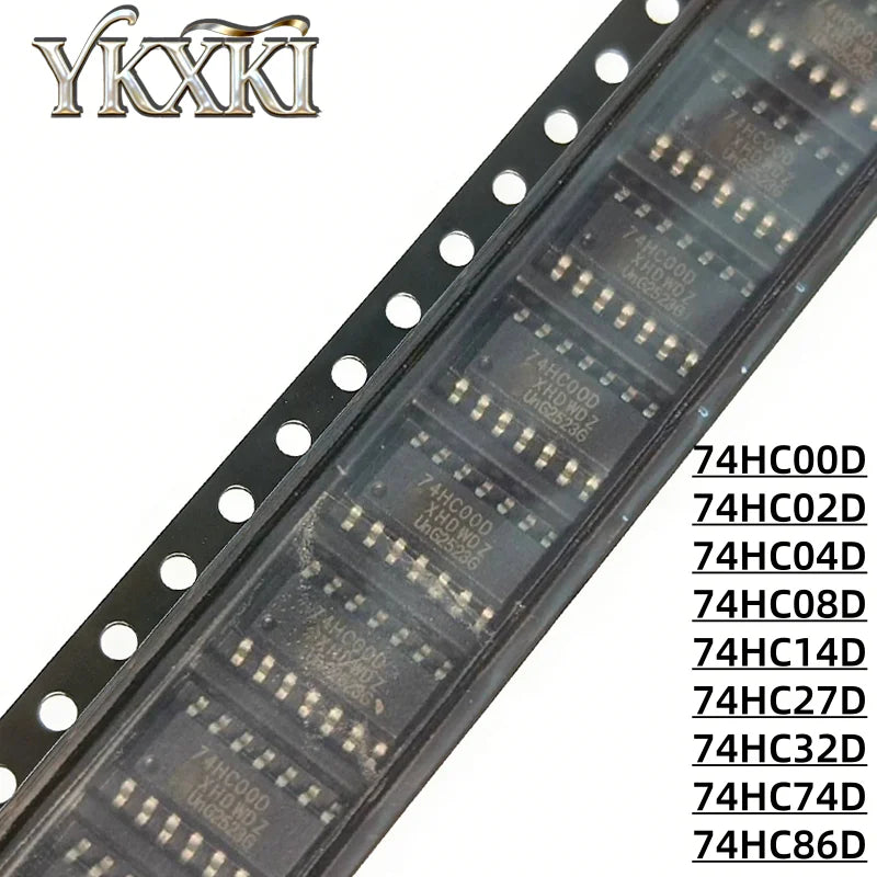 10-50PCS/LOT 74HC SMD 74HC00D 74HC02D 74HC04D 74HC08D 74HC14D 74HC27D 74HC32D 74HC74D 74HC86D Logic IC Electronic Component