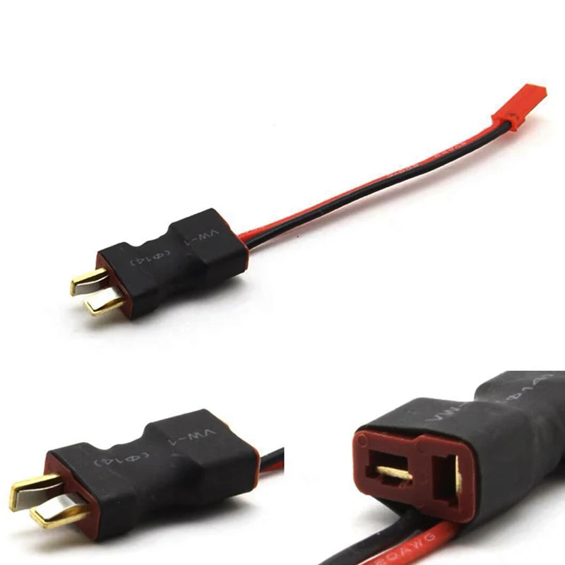 1/3/5PCS XT60 T Plug Female to Male JST Female Adapter For RC Helicopter Quadcopter LiPo Battery Plug Connector