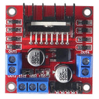 1-10pcs L298N Driver Board Module DC Stepper Motor Smart Car Robot Breadboard Peltier High Power Dual H-Bridge Controller